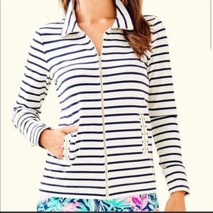 NWT Lilly Pulitzer Bennet Zip Up Jacket